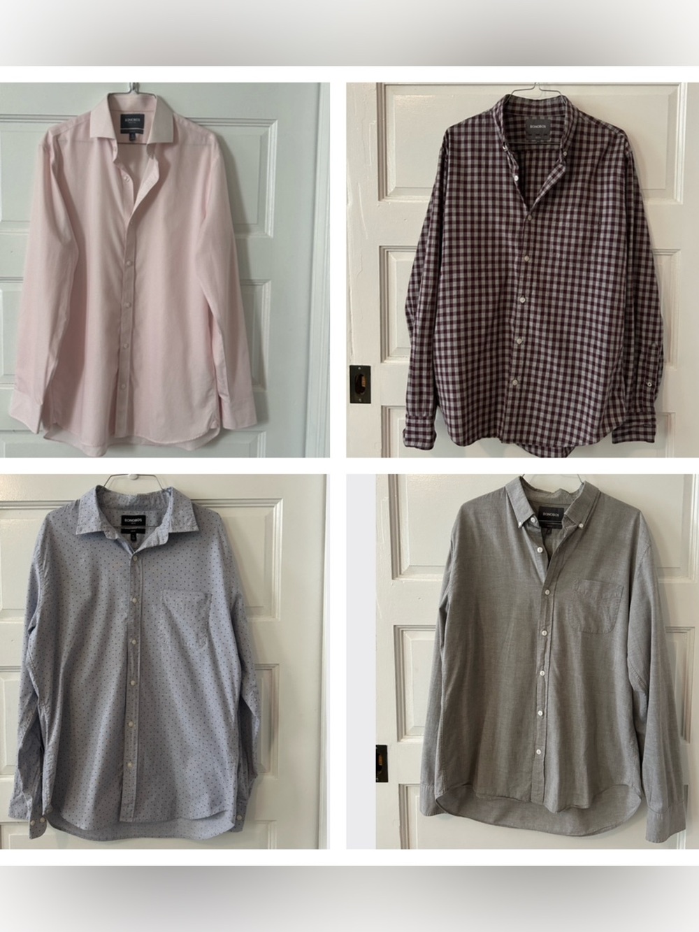 Bundle of 4 Bonobos Dress Shirts